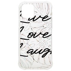 Live Love Laugh Monstera  Iphone 12/12 Pro Tpu Uv Print Case by ConteMonfrey