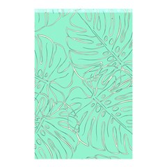 Ocean Monstera Shower Curtain 48  X 72  (small)  by ConteMonfrey