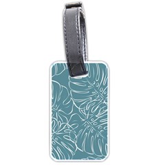 Monsteras Luggage Tag (one Side) by ConteMonfrey