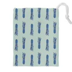 Blue King Pineapple  Drawstring Pouch (4xl) by ConteMonfrey