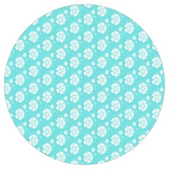 Spring Happiness Blue Ocean Round Trivet by ConteMonfrey