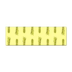 Yellow Pineapple Sticker (bumper) by ConteMonfrey