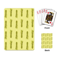 Yellow Pineapple Playing Cards Single Design (rectangle) by ConteMonfrey