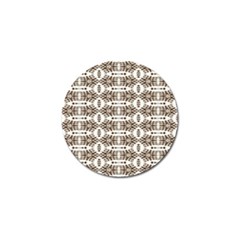 Brown Snake Skin Golf Ball Marker (4 Pack) by ConteMonfrey