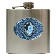 Grateful Dead Butterfly Pattern Hip Flask (6 Oz)