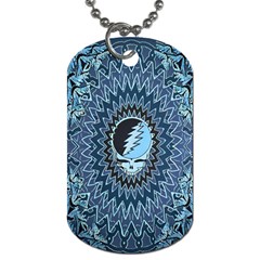 Grateful Dead Butterfly Pattern Dog Tag (two Sides) by Bedest