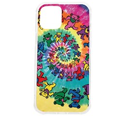 Grateful Dead Bears Tie Dye Vibrant Spiral Iphone 12 Pro Max Tpu Uv Print Case by Bedest