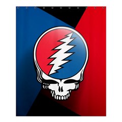 Grateful Dead Big Skull Shower Curtain 60  X 72  (medium)  by Bedest