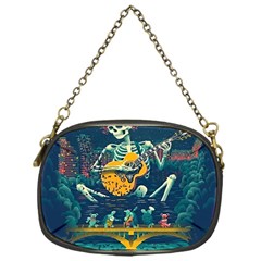 Grateful Dead Singing Skeleton Chain Purse (one Side) by Bedest