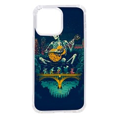 Grateful Dead Singing Skeleton Iphone 14 Pro Max Tpu Uv Print Case