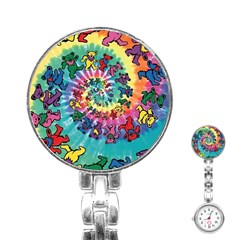 Grateful Dead Artsy Stainless Steel Nurses Watch