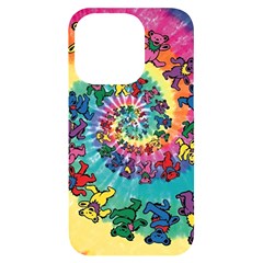 Grateful Dead Artsy Iphone 14 Pro Black Uv Print Case by Bedest