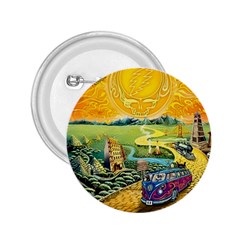 Grateful Dead Golden Road 2 25  Buttons by Bedest