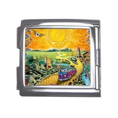 Grateful Dead Golden Road Mega Link Italian Charm (18mm)