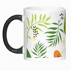 Seamless Tropical Pattern With Papaya Morph Mug by Ravend