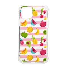 Tropical Fruits Berries Seamless Pattern Iphone 11 Pro 5 8 Inch Tpu Uv Print Case by Ravend