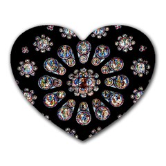 Photo Chartres Notre Dame Heart Mousepad by Bedest