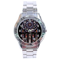 Photos Chartres Rosette Cathedral Stainless Steel Analogue Watch by Bedest