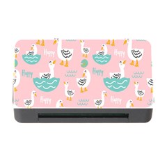 Cute Owl Doodles With Moon Star Seamless Pattern Memory Card Reader With Cf by Apen