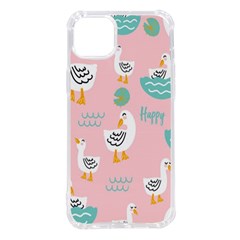 Cute Owl Doodles With Moon Star Seamless Pattern Iphone 14 Plus Tpu Uv Print Case by Apen