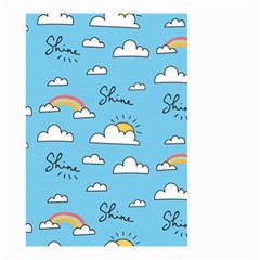 Sky Pattern Small Garden Flag (two Sides) by Apen