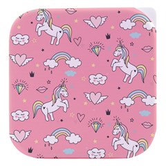 Cute Unicorn Seamless Pattern Stacked Food Storage Container