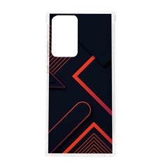 Gradient Geometric Shapes Dark Background Design Samsung Galaxy Note 20 Ultra Tpu Uv Case by Apen