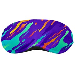 Multicolored Abstract Background Sleep Mask