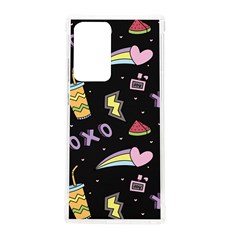 Cute Girl Things Seamless Background Samsung Galaxy Note 20 Ultra Tpu Uv Case by Apen