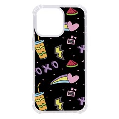 Cute Girl Things Seamless Background Iphone 13 Pro Tpu Uv Print Case by Apen