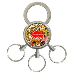 Garden Lover 3-ring Key Chain by TShirt44