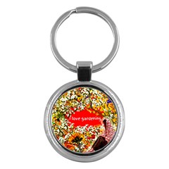 Garden Lover Key Chain (round) by TShirt44