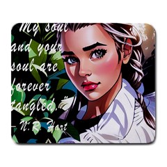 Love Quotes Design Large Mousepad by TShirt44