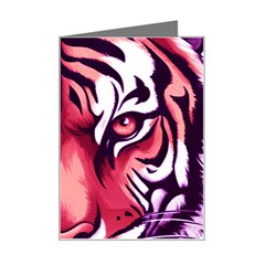 Tiger Design Mini Greeting Card