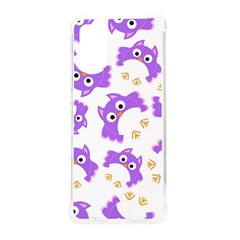 Purple Owl Pattern Background Samsung Galaxy S20plus 6 7 Inch Tpu Uv Case by Apen