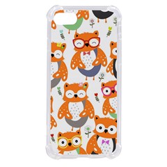 Cute Colorful Owl Cartoon Seamless Pattern Iphone Se by Apen