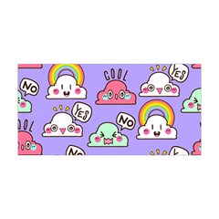 Cloud Seamless Pattern Yoga Headband