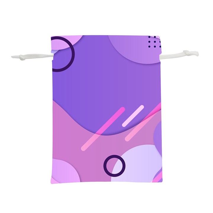 Colorful Labstract Wallpaper Theme Lightweight Drawstring Pouch (L)