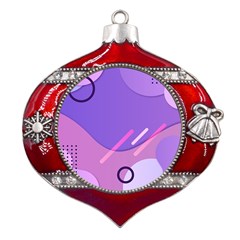 Colorful Labstract Wallpaper Theme Metal Snowflake And Bell Red Ornament by Apen