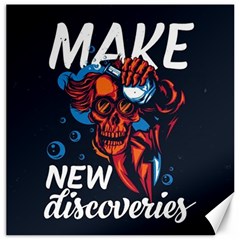 Make Devil Discovery  Canvas 16  X 16 