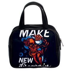 Make Devil Discovery  Classic Handbag (two Sides) by Saikumar