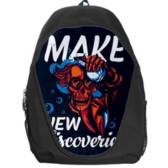 Make Devil Discovery  Backpack Bag by Saikumar