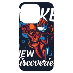 Make Devil Discovery  Iphone 14 Pro Black Uv Print Case by Saikumar
