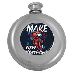 Dont Fear Round Hip Flask (5 Oz)