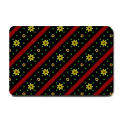 Background Pattern Texture Design Small Doormat by Jatiart