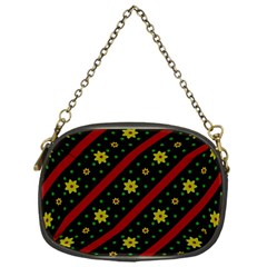 Background Pattern Texture Design Chain Purse (one Side)