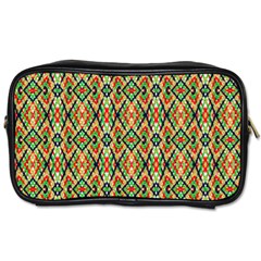 Pattern Design Vintage Abstract Toiletries Bag (one Side) by Jatiart