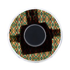 Pattern Design Vintage Abstract On-the-go Memory Card Reader by Jatiart