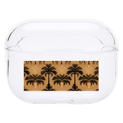 Camel Palm Tree Patern Hard Pc Airpods Pro Case by Jatiart