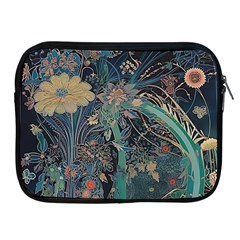 Vintage Peacock Feather Apple Ipad 2/3/4 Zipper Cases by Jatiart